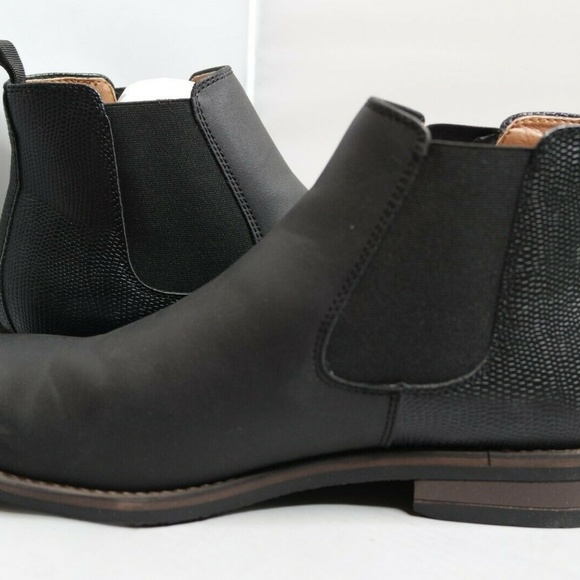 Madden Men\'s M-Alpha Chelsea Boot Black  Size 9M